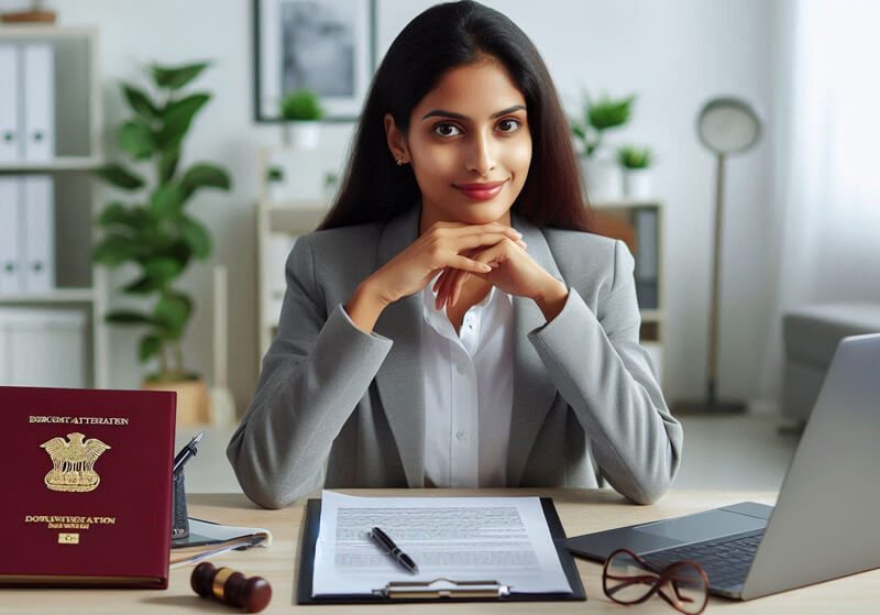 quick attesation services for mofa, document